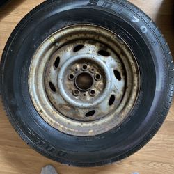 New Tire on Rim