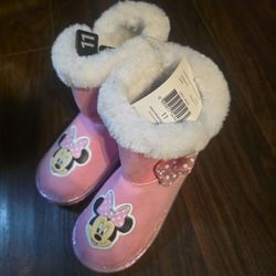 Minnie Mouse Boots Kids Size 11