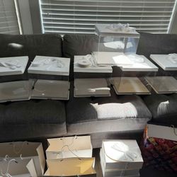 Clear Cake box/gift Bags 