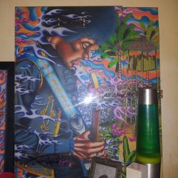  Jimi Hendrix Hand Drawn Portrait