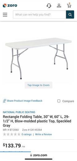  Table Rectangle Folding 