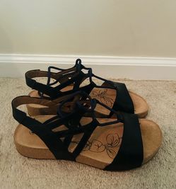 Josef Seibel Women’s Sandals; Size 38 EU; Navy Blue