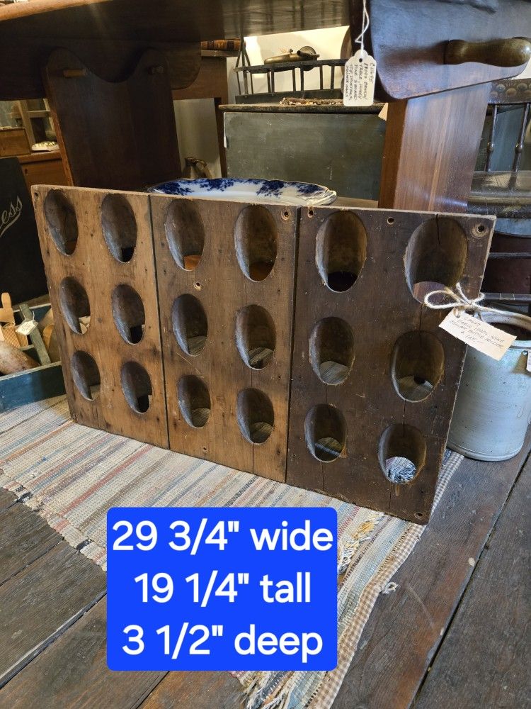 Early 1900's Wine Cellar Bottle Holder