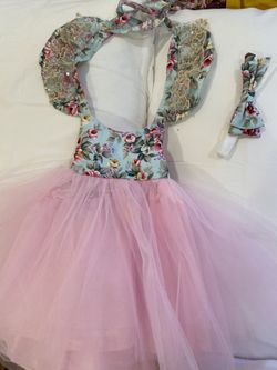 2T-3T toddler girls backless dress like new