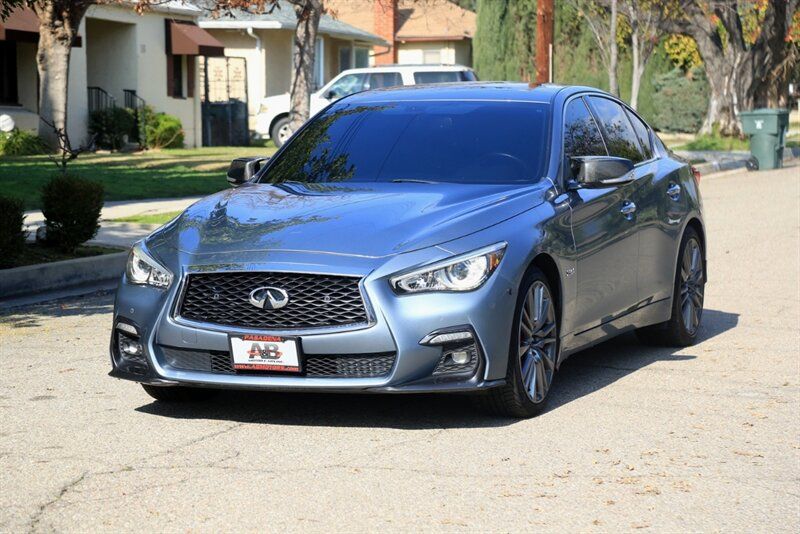2018 INFINITI Q50 S 3.0t Red Sport 400 Sensory Package CLEAN TITLE