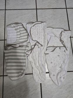 Zipper Baby Swaddle Sleep Sacks Set of 3