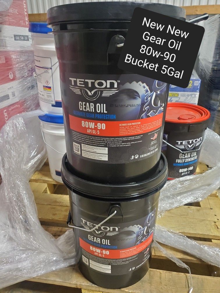 Special Price Gear Oil 80w-90 Bucket 5Gal High Quality Available
