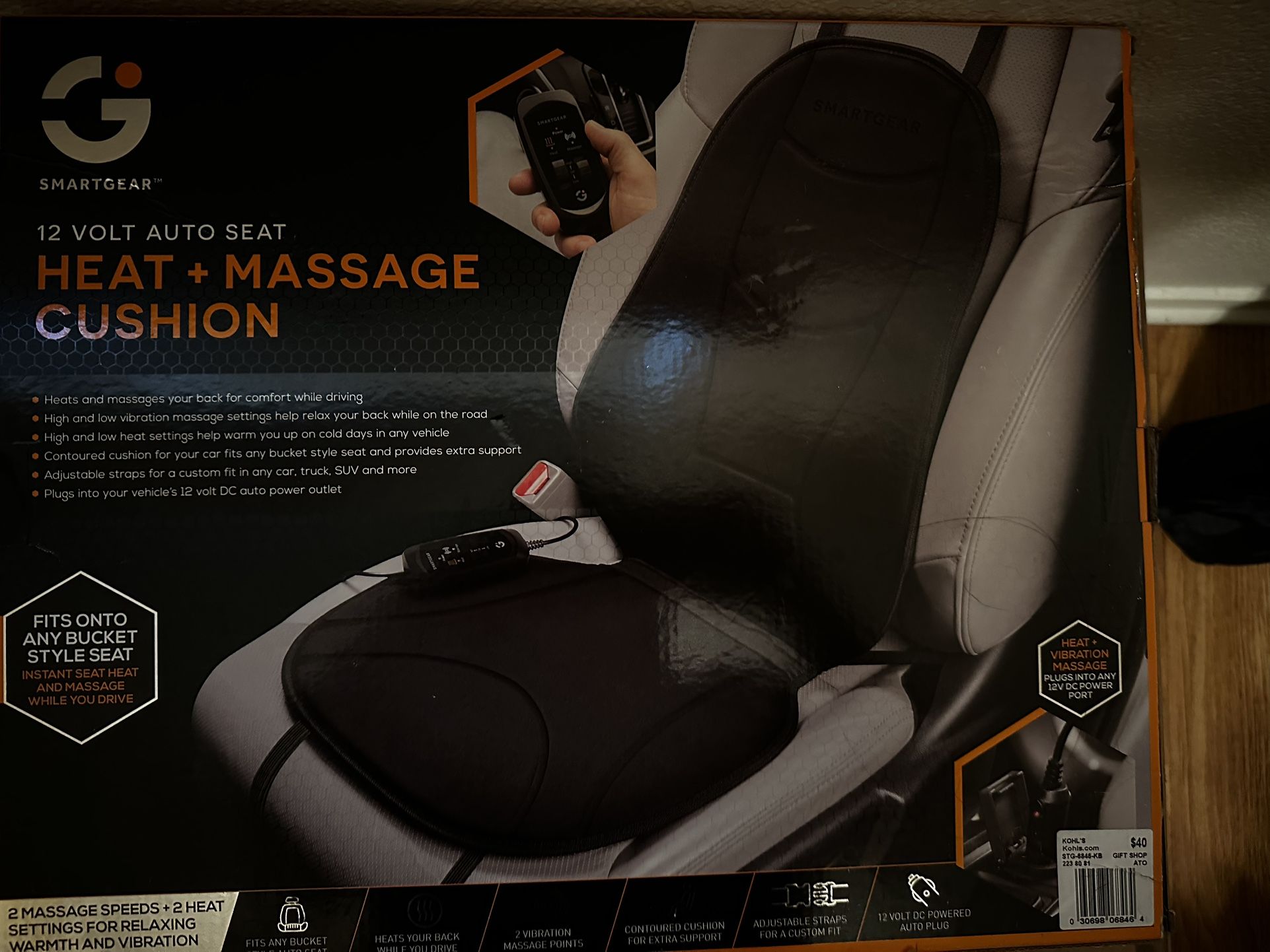 Car Seat Heat & Massage
