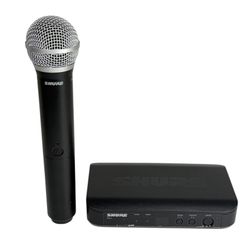 Shure BLX24/PG58 Wireless Vocal System with PG58 Microphone H10 Frequency Band