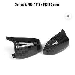 OG M Carbon Fiber Mirror Cap Set - BMW F10 5 Series & F06