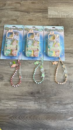 Labubu Phone Case and Phone Charm - iPhone 16 Pro and 16 Pro Max