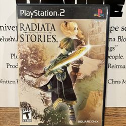 Radiata Stories - PS2