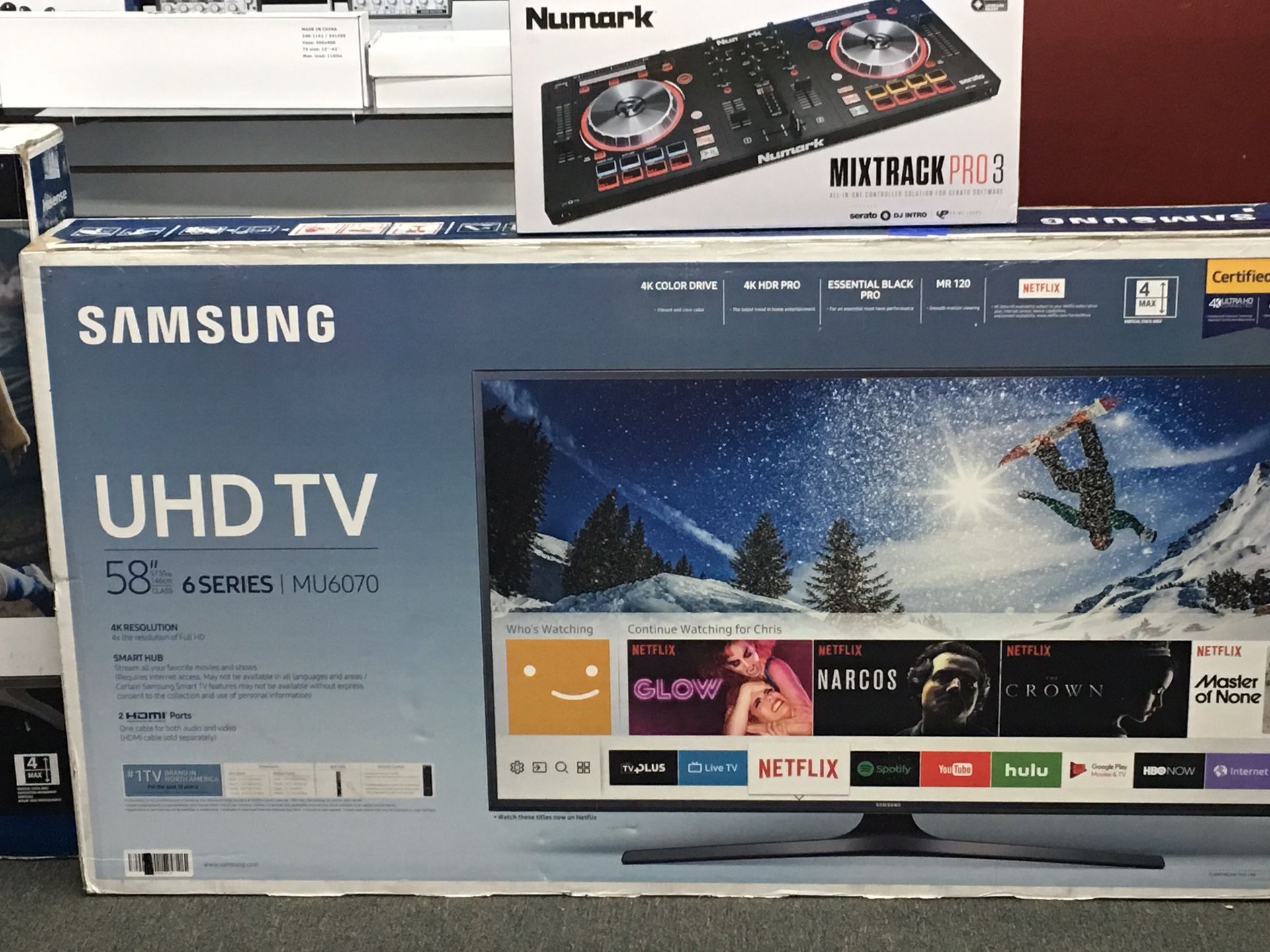 58” 4k SMART SAMSUNG