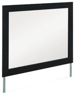 Maeling Black Bedroom Mirror (Online Special Price)