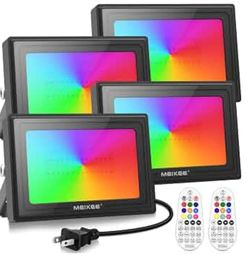 RGBW Flood Lights Color Changing LED Floodlights