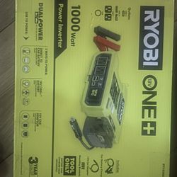 RYOBI 1000WATT 3 Way Inverter NEVER OPENED!!
