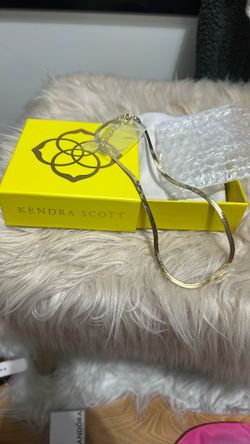Kendra Scott Gold Necklace Brand New With Tags