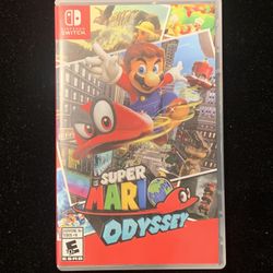Nintendo Switch Super Mario Odyssey Game Cartridge (NO MANUAL)