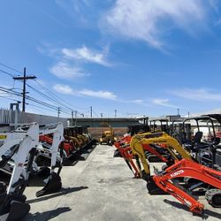 Skid Steers, Excavators, Wood Chippers, Asphalt Roller, Telehandler, Bobcat, Yanmar, Caterpillar, Kubota And More