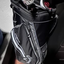 Complete Golf Club Set w/ Callaway Stand Bag