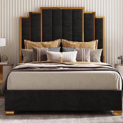 New Bedframe In Box 📦 Hot Seller No Credit Needed 