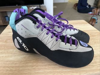 MSRP $180 Adidas Five Ten 5.10 Grandstone Climbing Shoes Black Mens Size 8.5. NO BOX