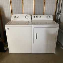 Washer And Electric Dryer 