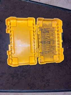 DeWalt Small Yellow Tool Case Empty