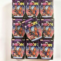 Lot Of 10 - 2026 TOPPS NEON MARVEL VALUE BLASTER BOX Brand New Sealed In Hand !