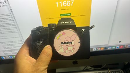 Mint Sony A7SIII m3 dark star full frame mirrorless camera firm price
