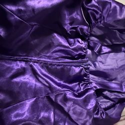 ✨ Evening Set – Satin Dress size 13-14 + Sparkling Bag