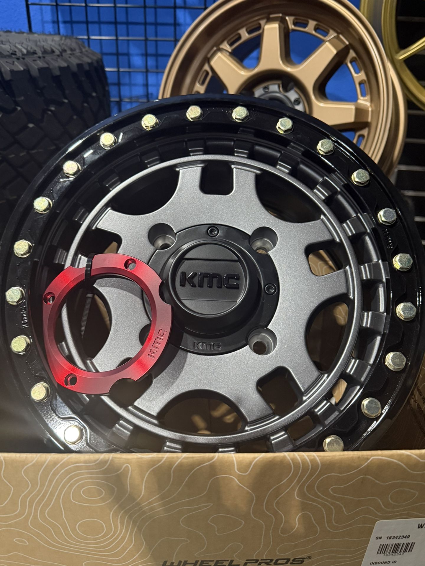 On Sale. Kmc 14” Beadlock 4x137 Wheels & 32x10-14 BF Goodrich KM3 Tires For Can Am & Honda Utv SXS (We Finance)