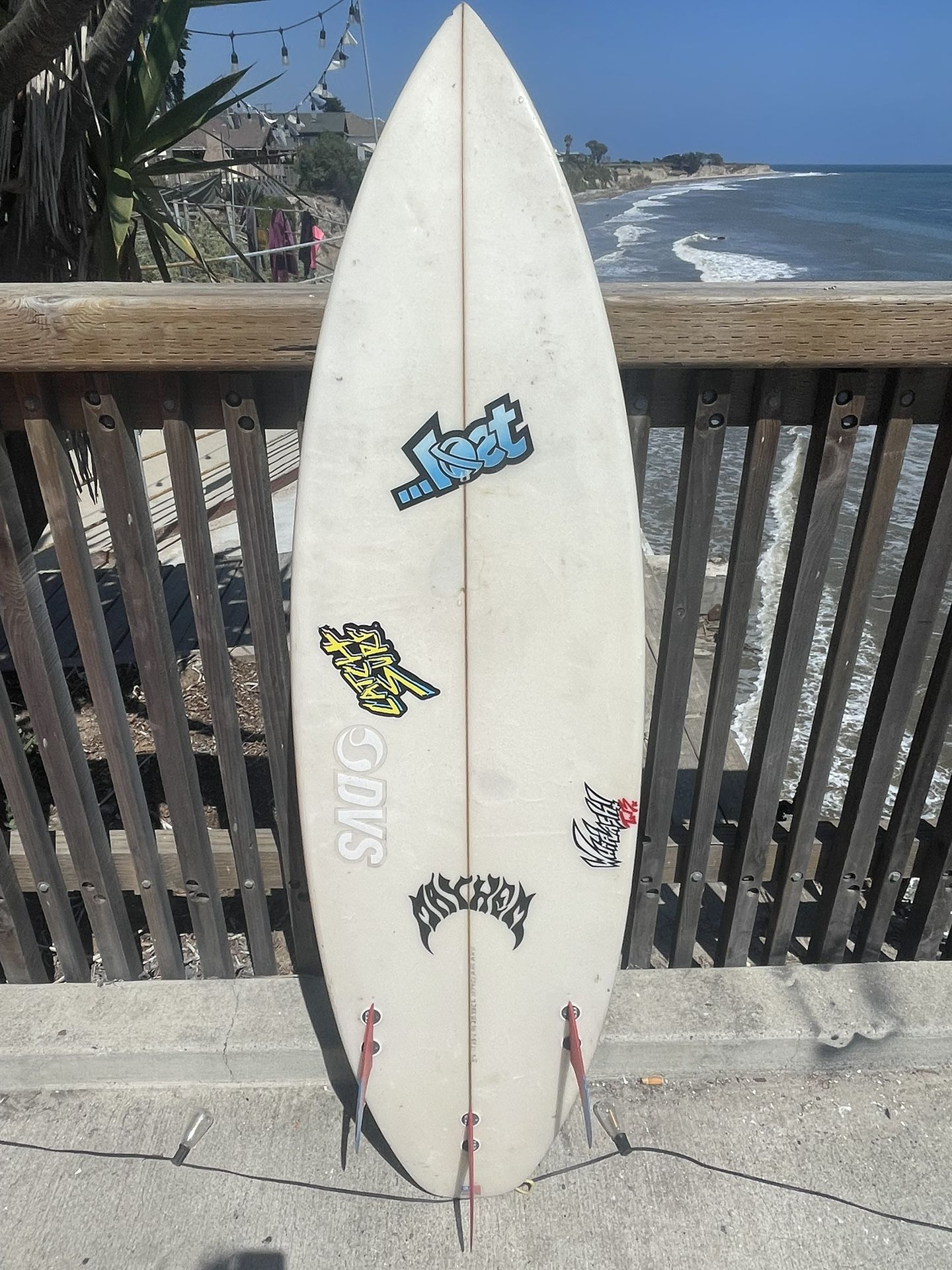 Lost Mayhem 5’6” Shortboard + Mitch Coleborn Futures Fins — $200 OBO