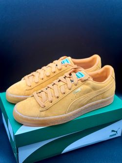 MEN’S PUMA SUEDE CLASSIC XXI (CLEMENTINE-CLEMENTINE) SZ 10