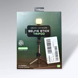 MiTech Selfie Stick and Freevoice Mic Combo Pack