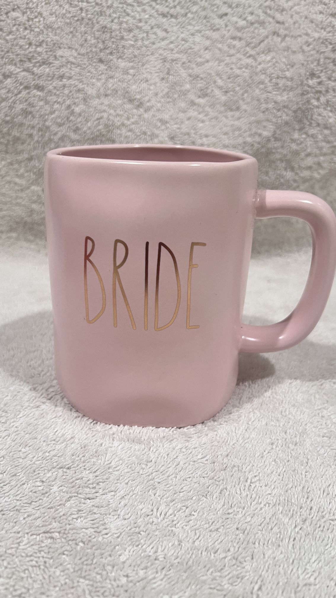 New Rae Dunn Pink Bride Mug