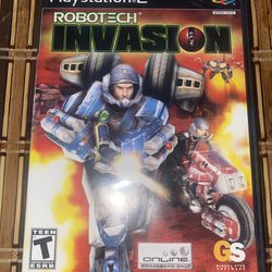 Robotech: Invasion PS2 COMPLETE (Sony PlayStation 2, 2004)