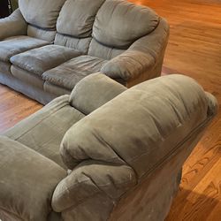 Sofa And Reclining Chair