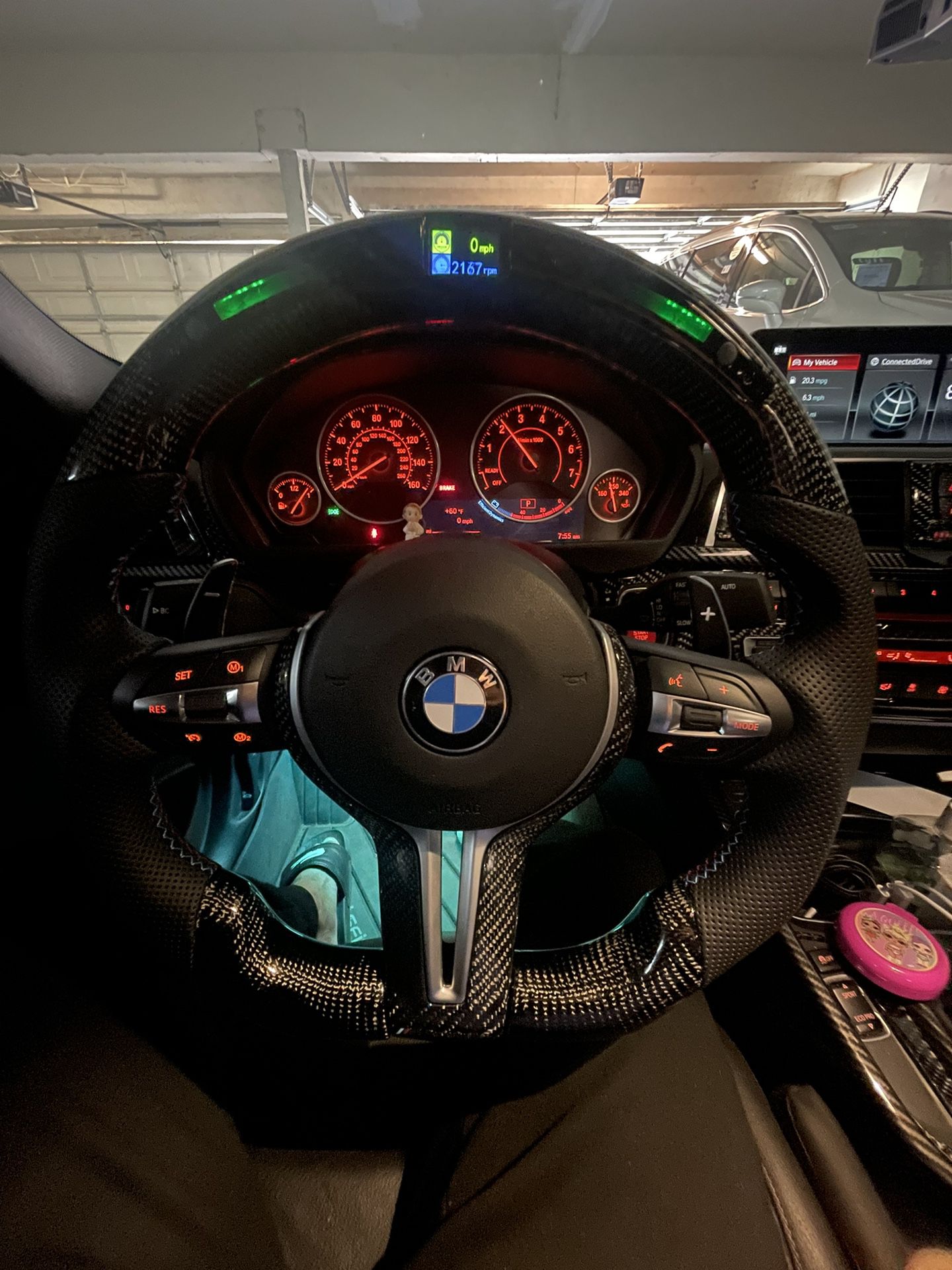 BMW F30 M3 Steering Wheels With LED  Light. 