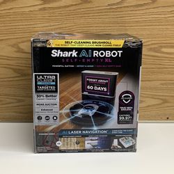 Shark RV2502AE AI Ultra Robot Vacuum with XL HEPA Self-Empty Base, Bagless,