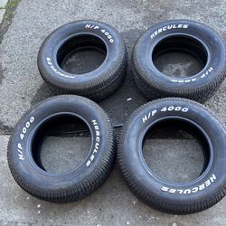 255/60 15 Hercules tires