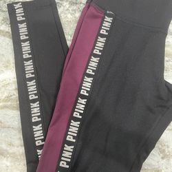 Pink And Adidas Leggings 