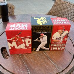 Bobble Head Trout And Pugols 3000