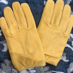New  Men Black  Brown Yellow  Tactical Duty Search Gloves  Supreme  Quality  Leather  