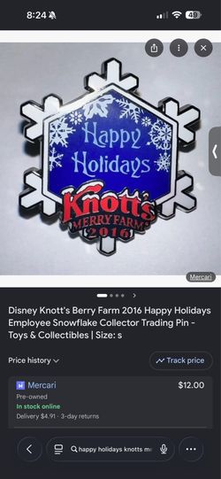Happy holidays Knott’s Merry Farm 2016