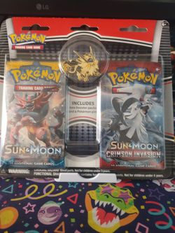 Pokemon Sun & Moon Pin Blisters