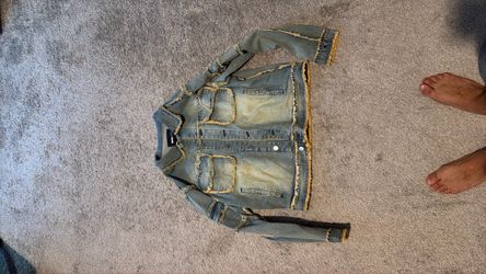 Fashionova men’s denim button up