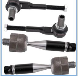 Front Inner and Outer Tie Rod Set Audi