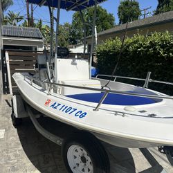 16ft Center Console. 2008 Well craft 160cc 75 HP ETECH