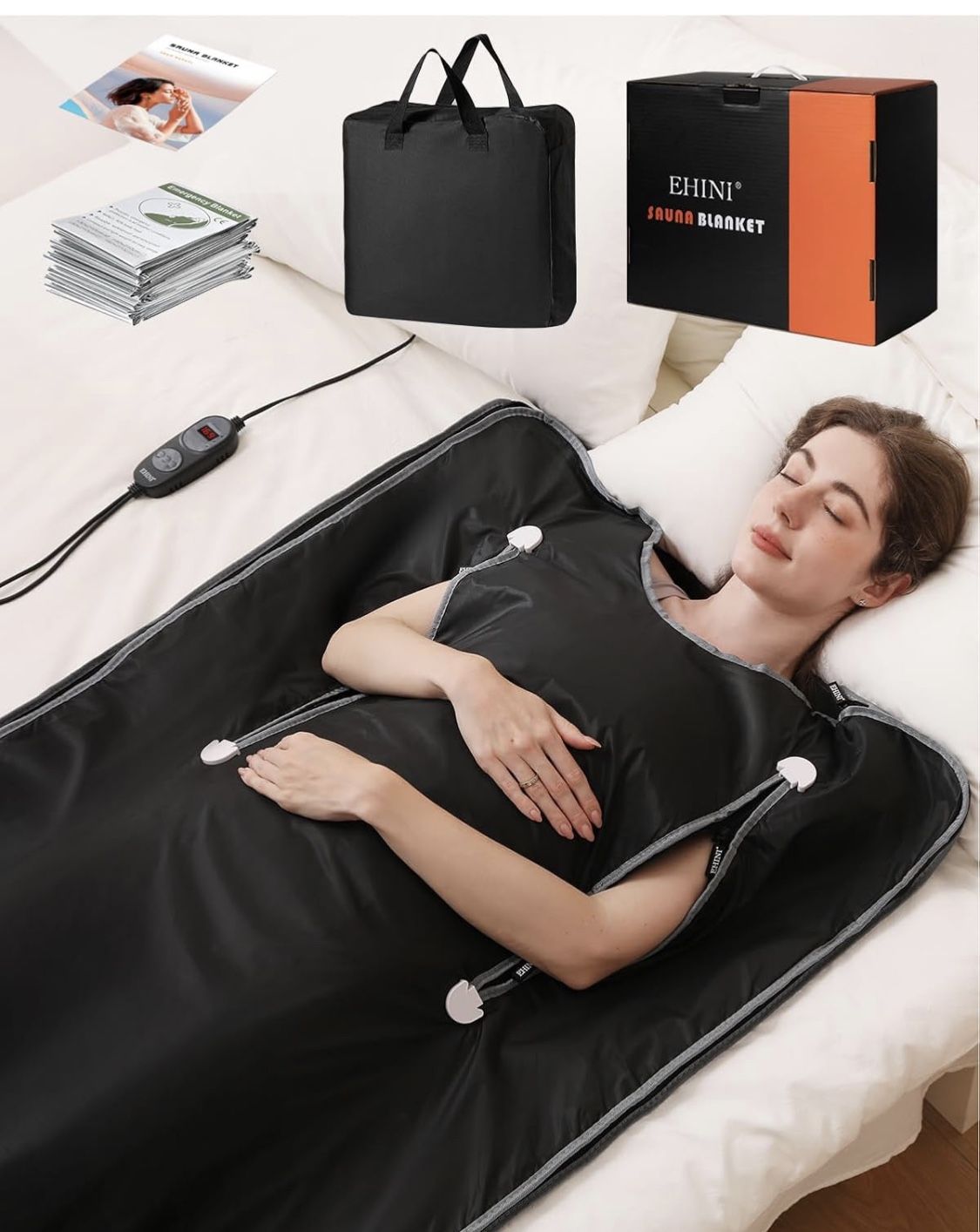 Infrared Sauna Blanket-Sauna Blanket for Home Use,